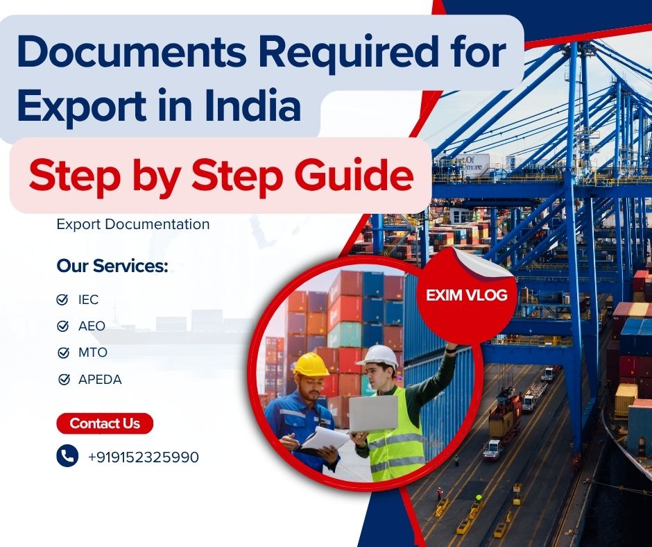 Documents Required for Export in India – Step by Step Guide