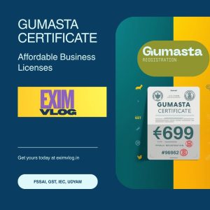 "Gumasta Certificate Maharashtra ₹699 | FSSAI GST IEC Udyam Registration | All Business Licenses"